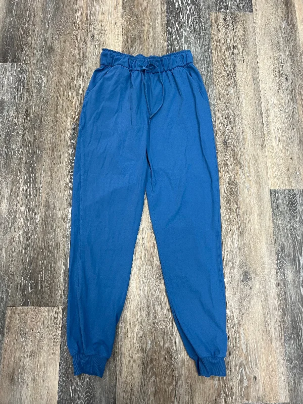 Blue Athletic Pants Lululemon, Size 4