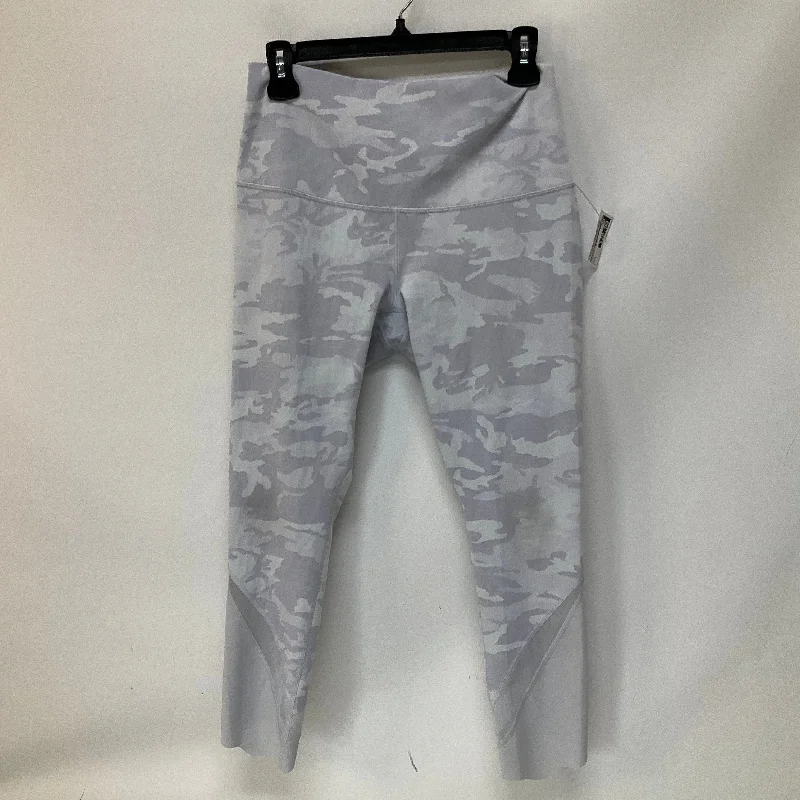 Grey Athletic Capris Lululemon, Size 8