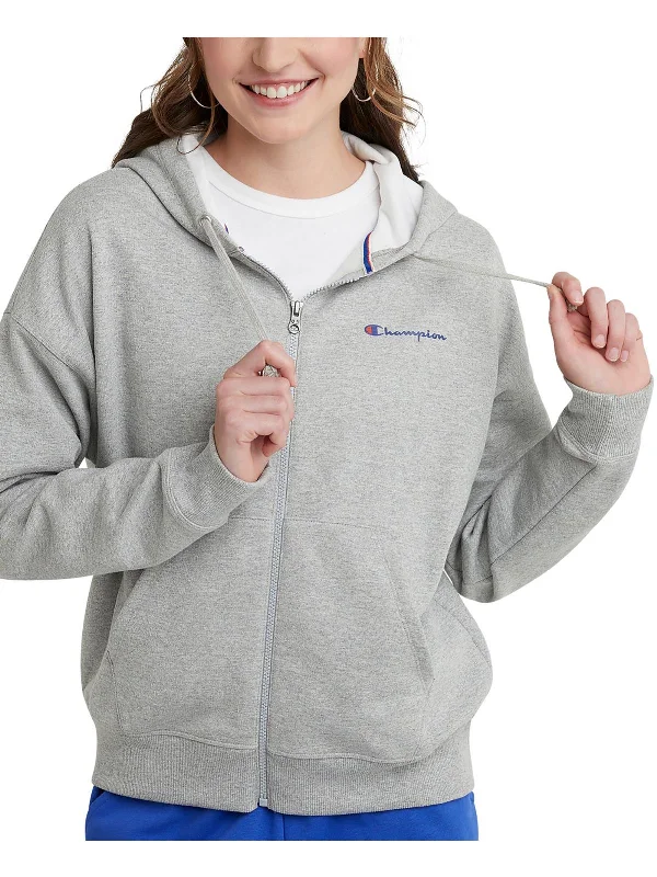 Womens Zipper Zip-Up Jacket