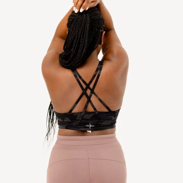 Strappy Back Athletic Bra