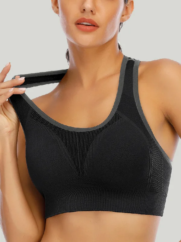 IUGA 1 Pack High Impact Racerback Sports Bra