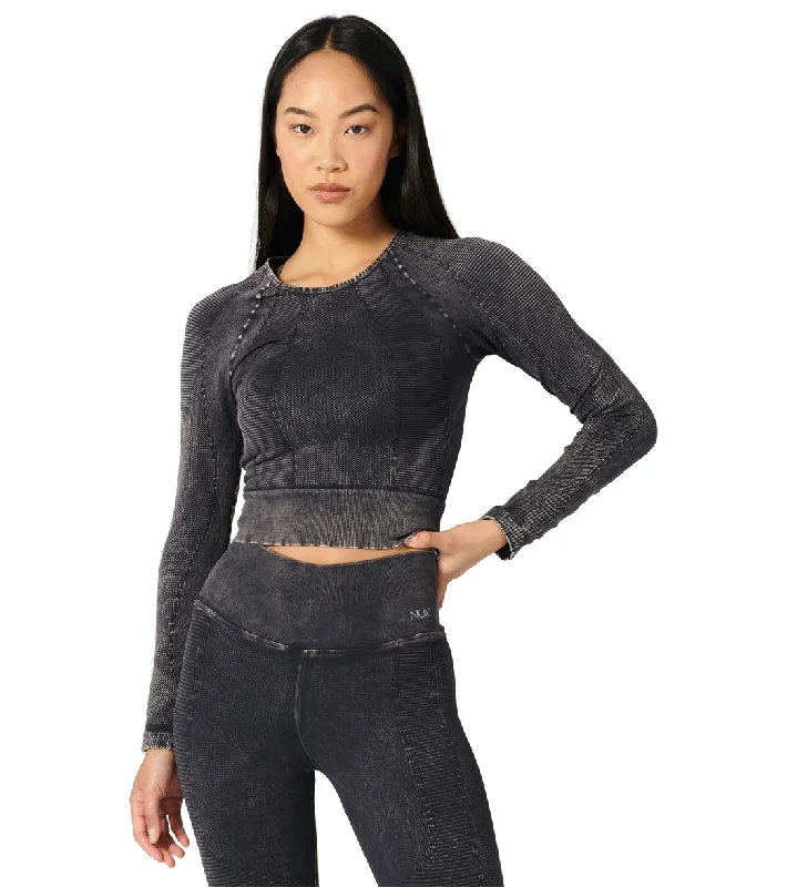 NUX One By One Long Sleeve Black Wash