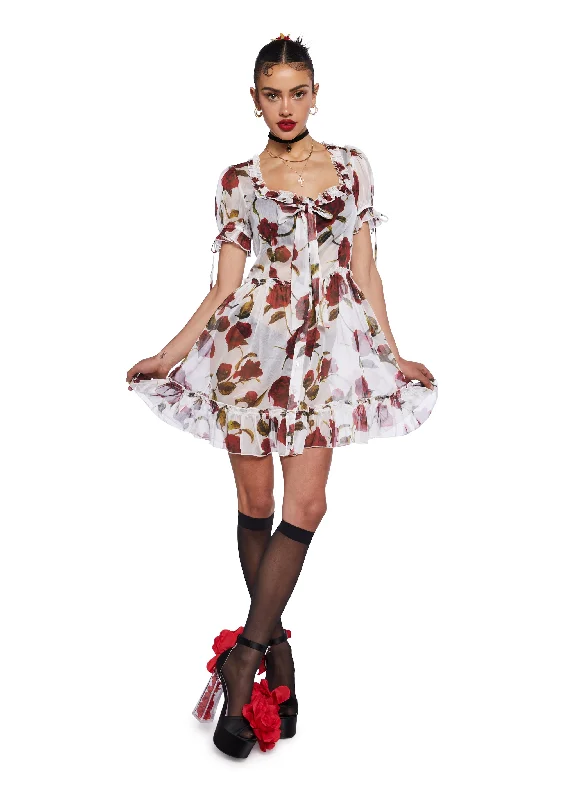 Return To Me Babydoll Dress