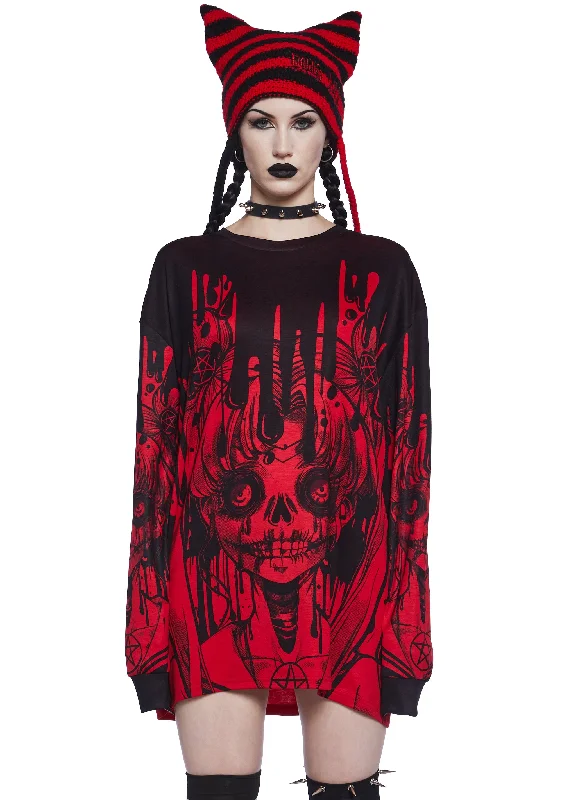 Horrific Cuteness  Long Sleeve Tee