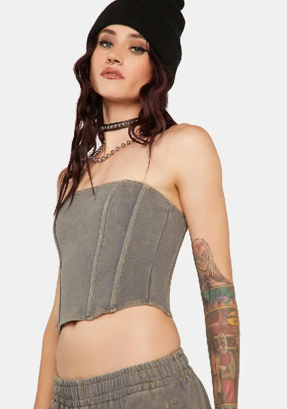 Just Relax Crop Bustier