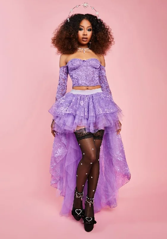 Lavender Nymph Princess Corset Top