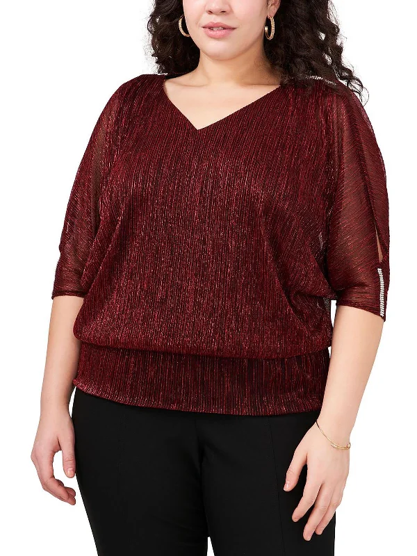 Plus Size 1X / black red