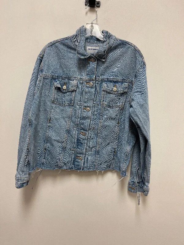 Blue Denim Jacket Denim Old Navy, Size L