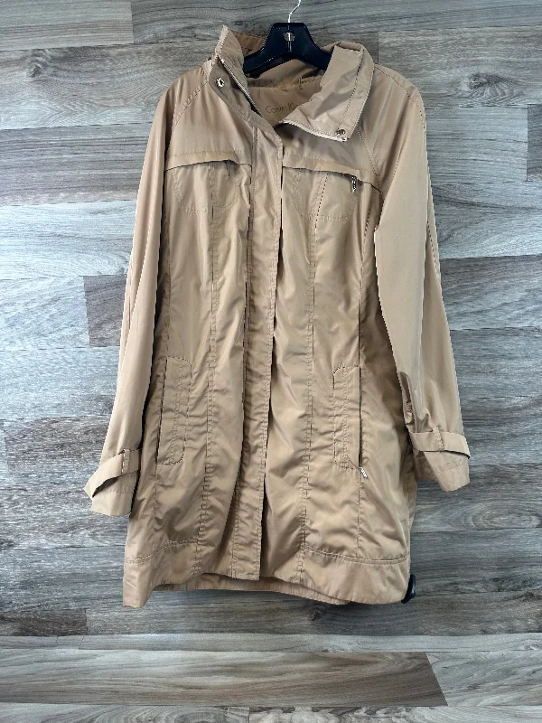 Tan Jacket Other Calvin Klein, Size L