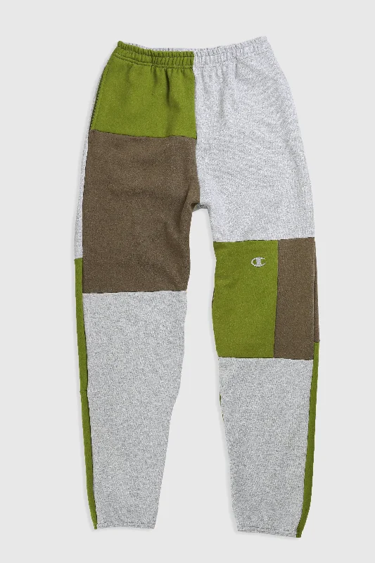 Unisex Rework Champion Patchwork Sweatpants - S