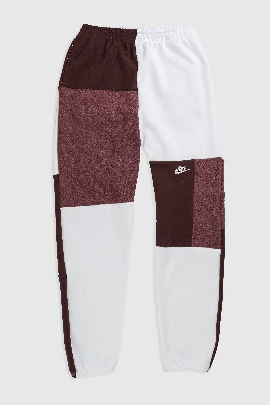 Unisex Rework Nike Patchwork Sweatpants - M