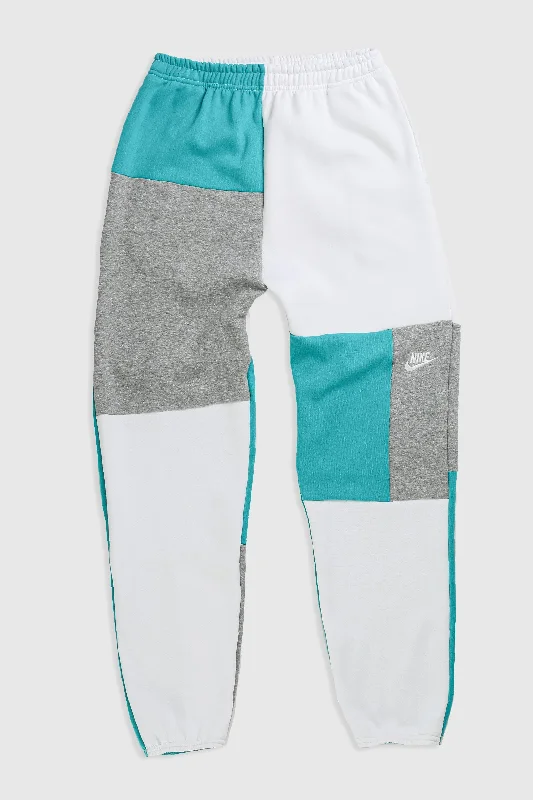 Unisex Rework Nike Patchwork Sweatpants - S