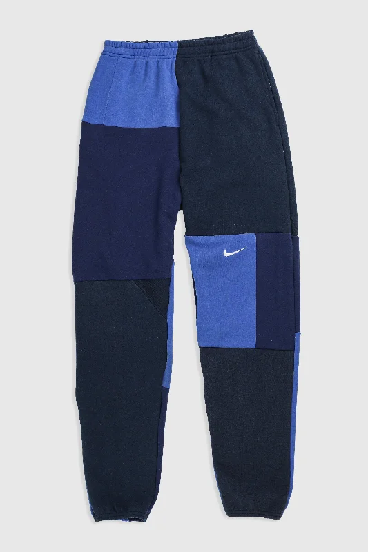 Unisex Rework Nike Patchwork Sweatpants - S