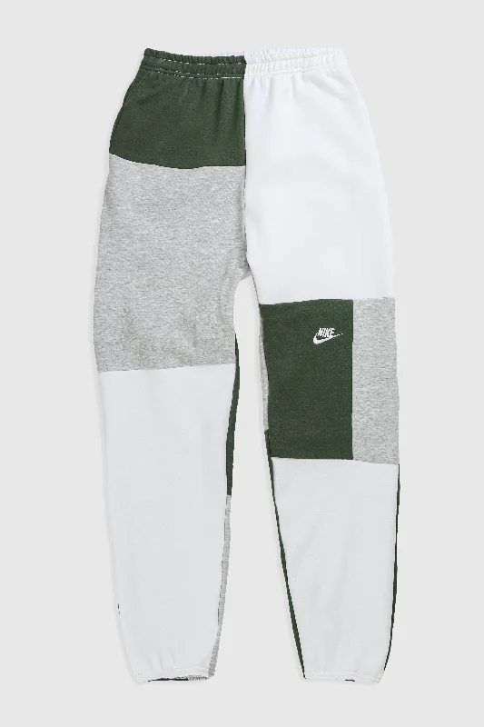 Unisex Rework Nike Patchwork Sweatpants - S