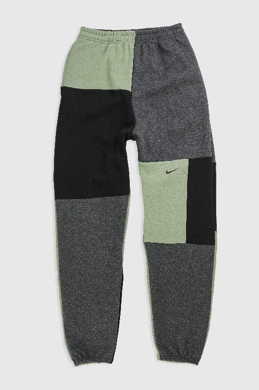 Unisex Rework Nike Patchwork Sweatpants - XS