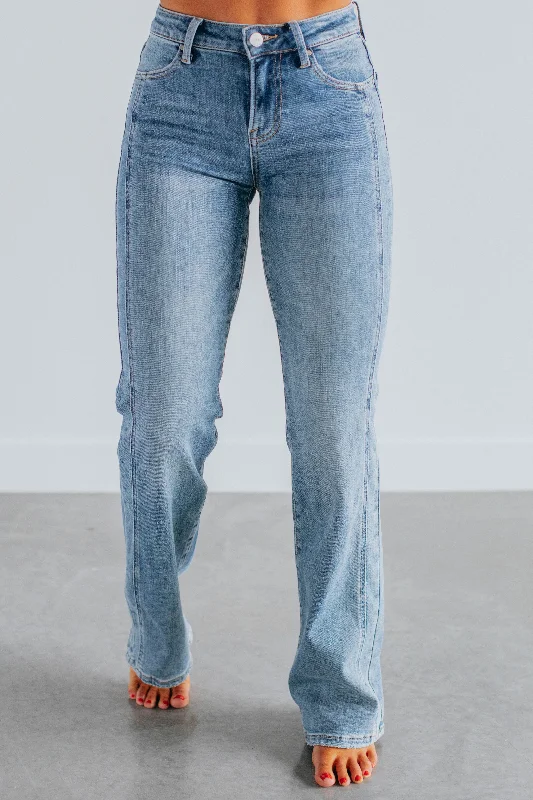 Calina Risen Jeans - Medium Wash