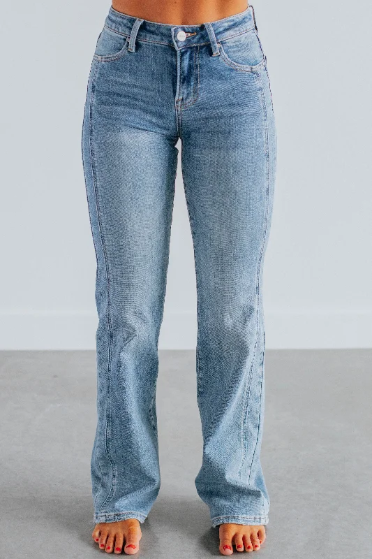 Calina Risen Jeans - Medium Wash