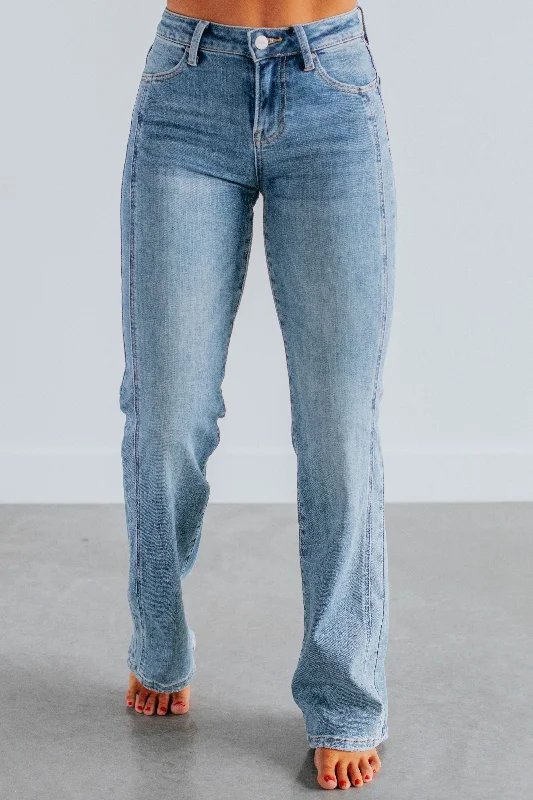 Calina Risen Jeans - Medium Wash