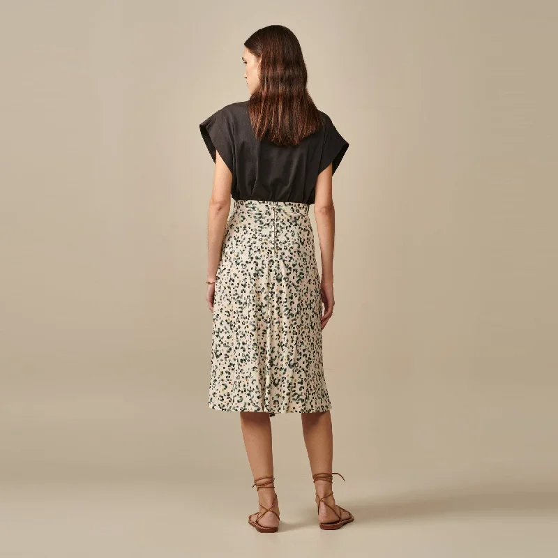 Appleby Skirt (White Floral)