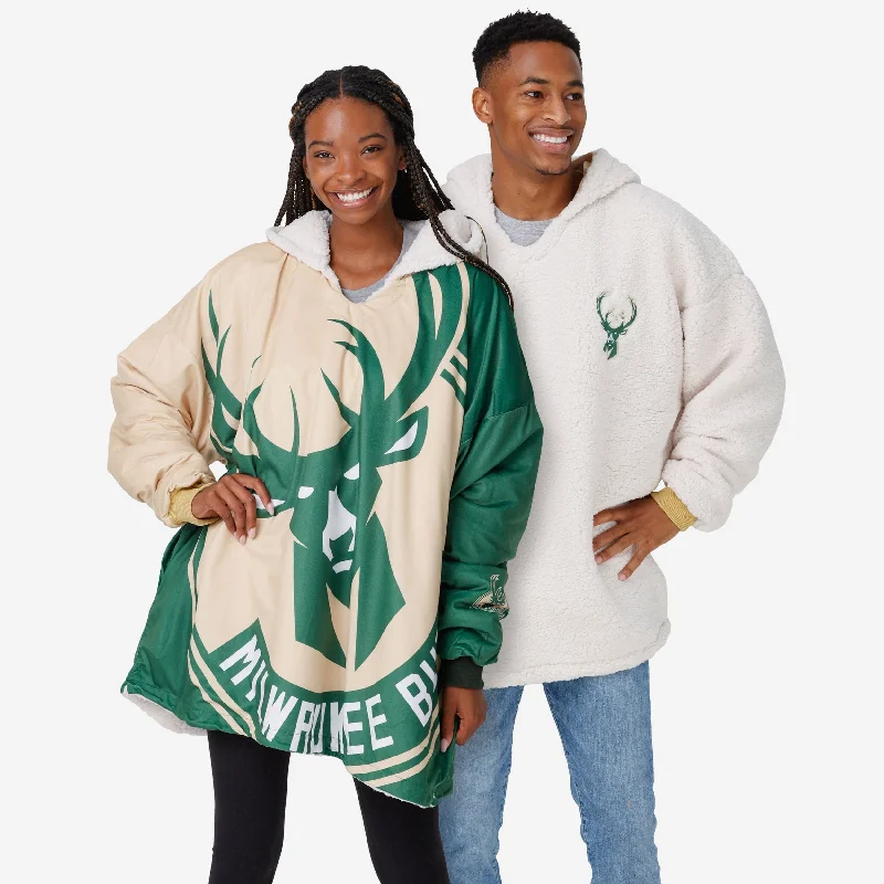 Milwaukee Bucks Reversible Colorblock Hoodeez