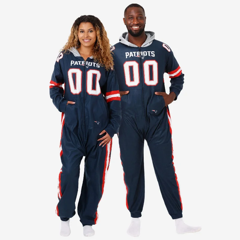 New England Patriots Gameday Ready One Piece Pajamas