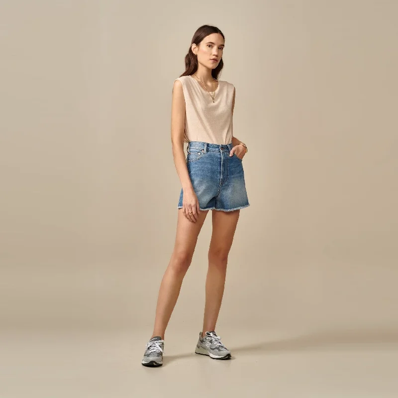 Party Denim Shorts (Light Blue)