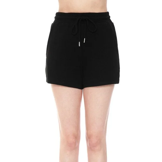 Serene Lounge Shorts in Black