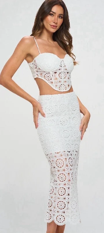 White Lotus Skirt