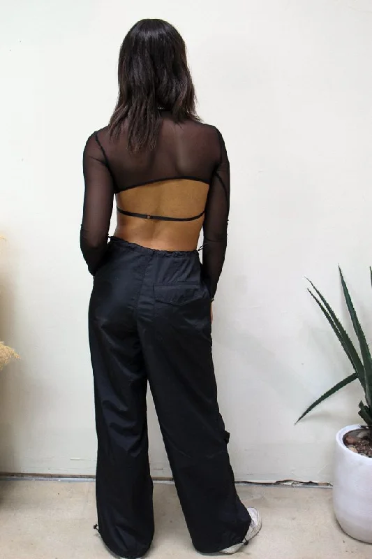 Parachute Pants - Black