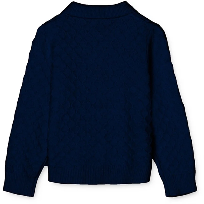 Fliink Navy Benna Cardigan