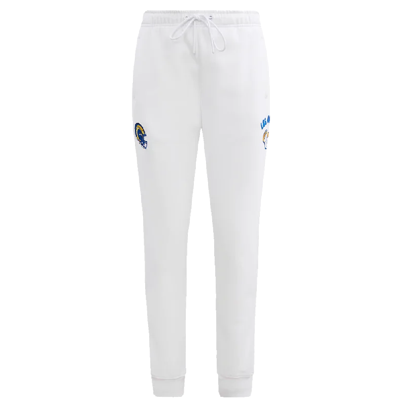 NFL LOS ANGELES RAMS CLASSIC WOMEN'S SWEATPANT (WHITE)