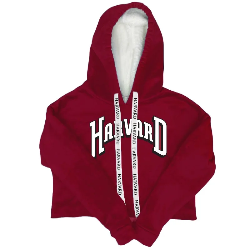 Harvard Varsity Furry Hoodie