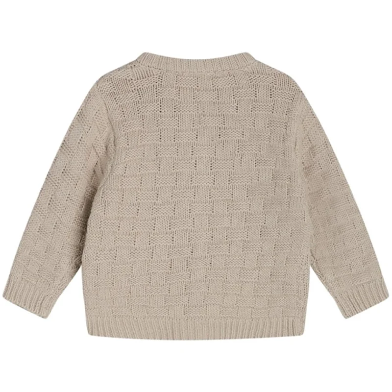 Hust & Claire Baby Sand Stone Charli Cardigan