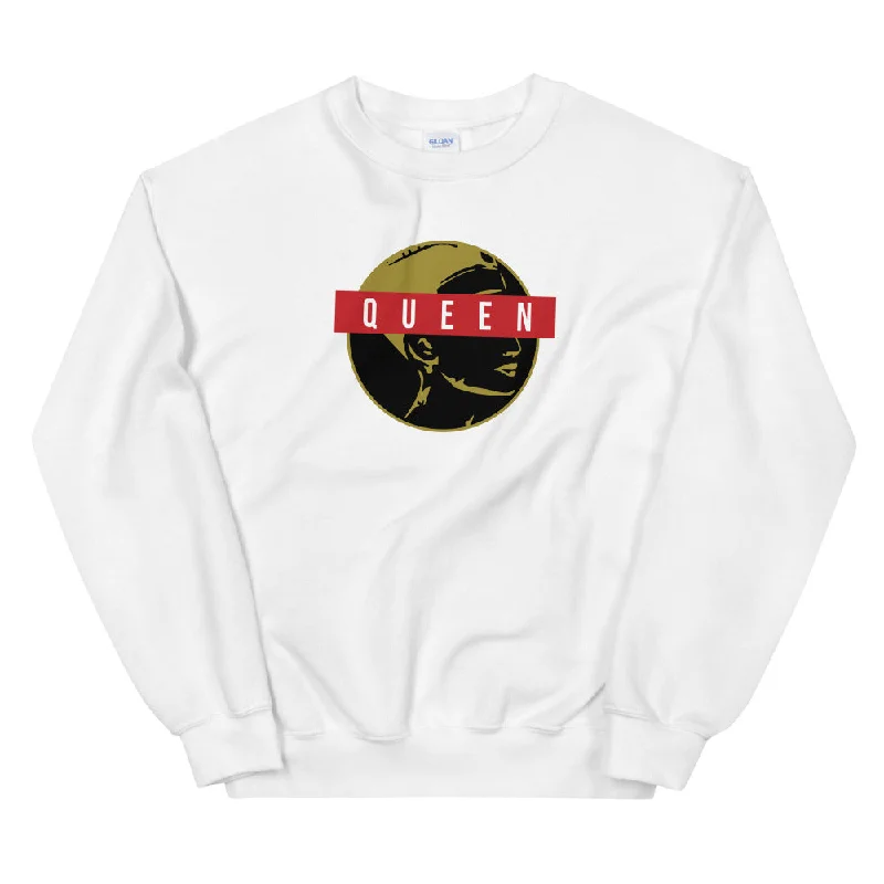 Crewneck Sweatshirt / White / S