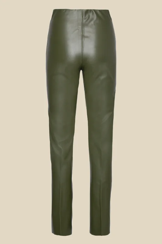 Kaylee Straight Faux Leather Pants