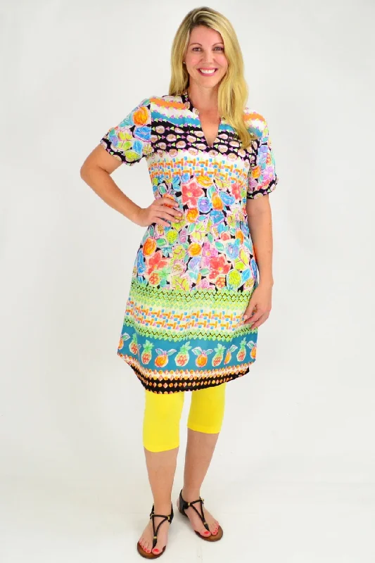 La Boqueria Print Tunic Top