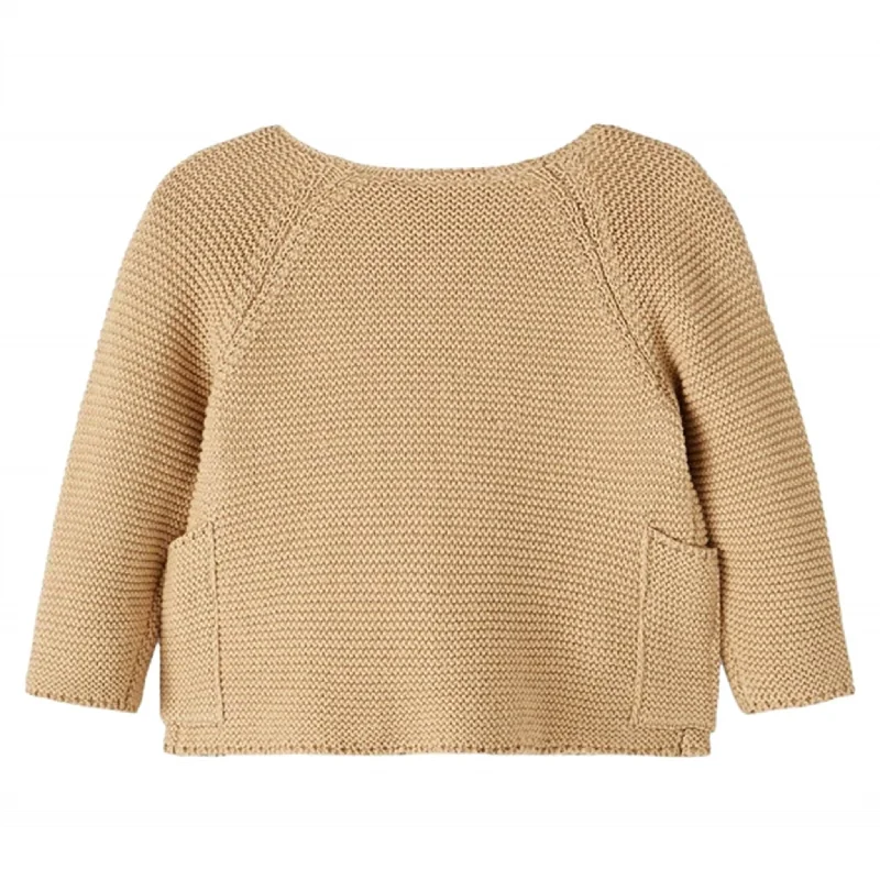 Lil' Atelier Curds & Whey Laguno Loose Knit Cardigan