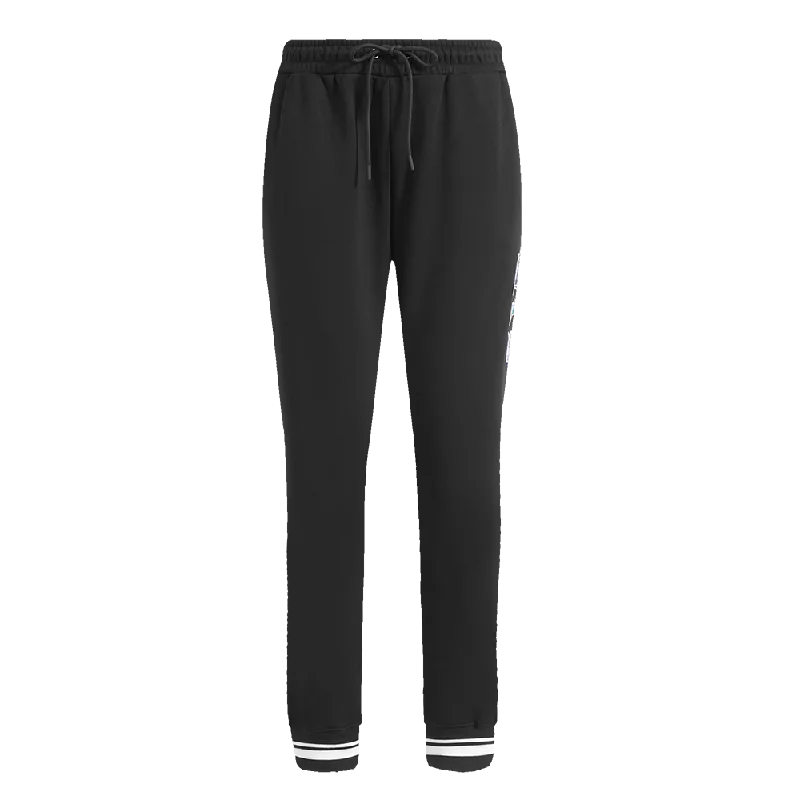 MLB FLORIDA MARLINS RETRO CLASSIC WOMEN'S SWEATPANT (BLACK)