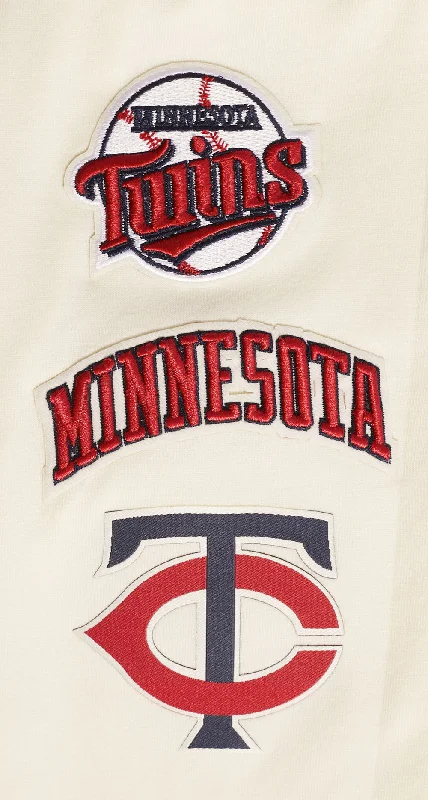 MLB MINNESOTA TWINS RETRO CLASSIC WOMEN'S JERSEY LEGGING (EGGSHELL)