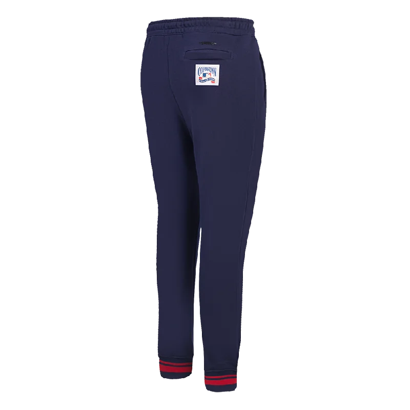 MLB MINNESOTA TWINS RETRO CLASSIC WOMEN'S RIB SWEATPANT (MIDNIGHT NAVY/RED/MIDNIGHT NAVY)