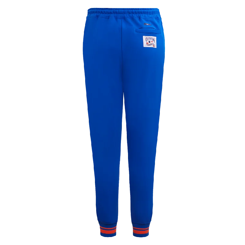 MLB NEW YORK METS RETRO CLASSIC WOMEN'S RIB SWEATPANT (ROYAL/ORANGE/ROYAL)