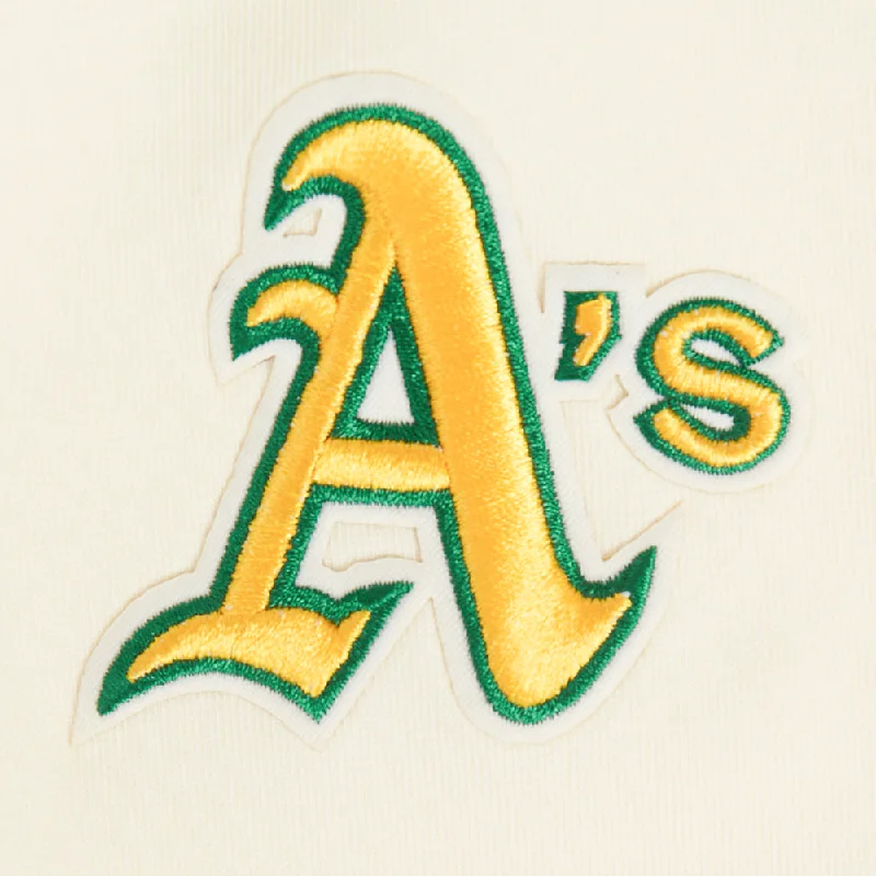 MLB OAKLAND ATHLETICS RETRO CLASSIC WOMEN'S JERSEY LEGGING (EGGSHELL)