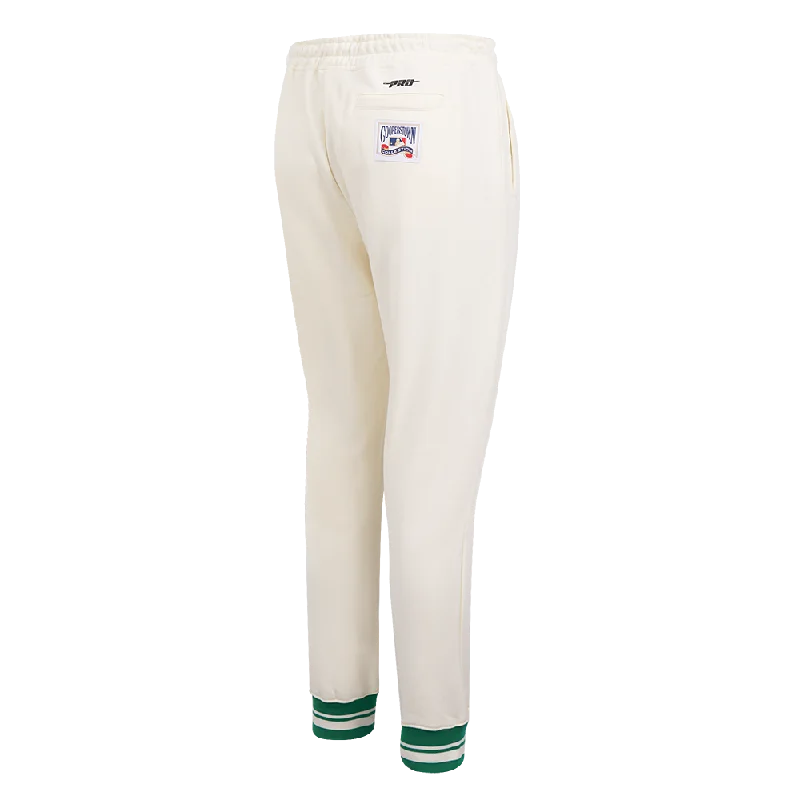 MLB OAKLAND ATHLETICS RETRO CLASSIC WOMEN'S SWEATPANT (EGGSHELL/ KELLY GREEN)