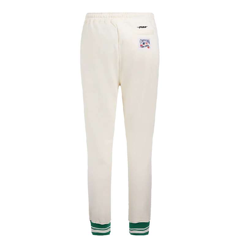 MLB OAKLAND ATHLETICS RETRO CLASSIC WOMEN'S SWEATPANT (EGGSHELL/ KELLY GREEN)