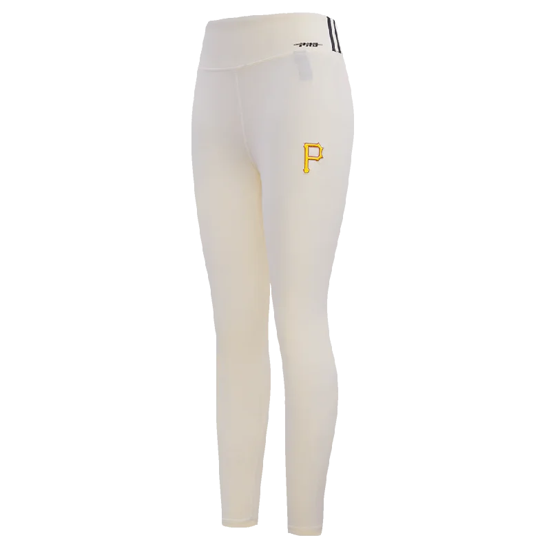 MLB PITTSBURGH PIRATES RETRO CLASSIC WOMEN'S JERSEY LEGGING (EGGSHELL)