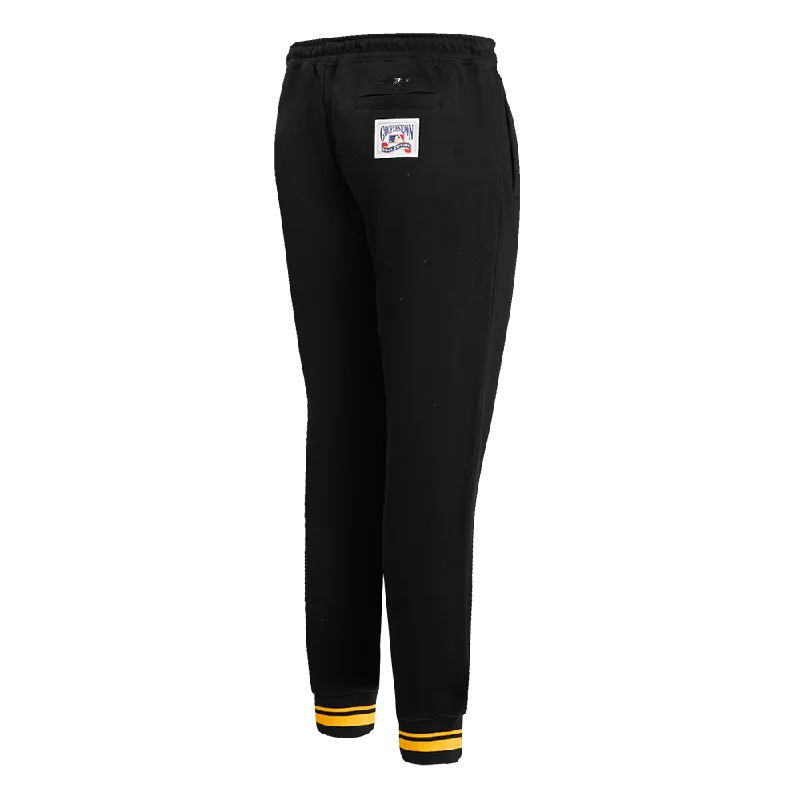 MLB PITTSBURGH PIRATES RETRO CLASSIC WOMEN'S SWEATPANT (BLACK/YELLOW)