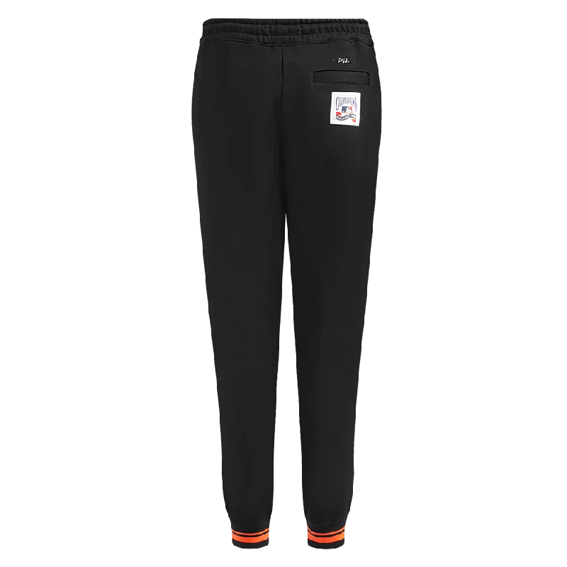 MLB SAN FRANCISCO GIANTS RETRO CLASSIC WOMEN'S SWEATPANT (BLACK/ORANGE)