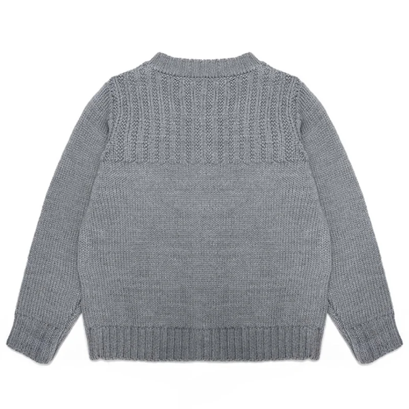 Marni Medium Grey Knit Cardigan