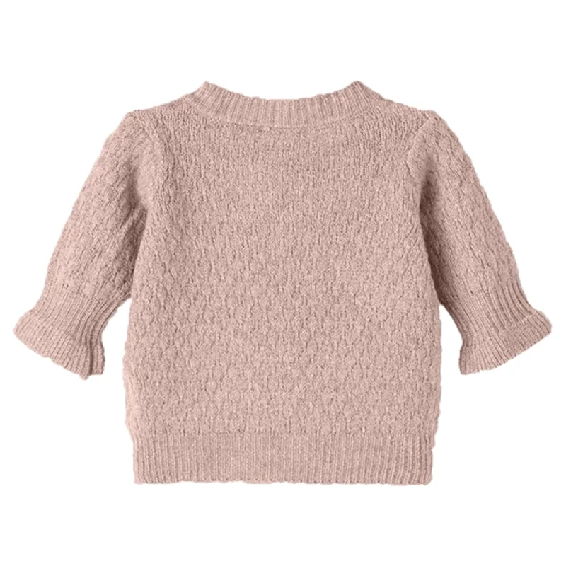 Name it Rose Smoke Tofemme Knit Cardigan