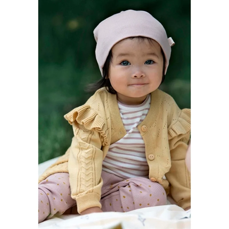 Petit Piao Yellow Corn Cardigan